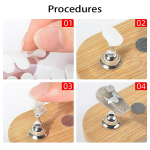 100 tk. Vajutatav kahepoolne želee teip K&uuml;&uuml;neliim Kleebised L&auml;bipaistvad Kleebised Manik&uuml;&uuml;ri k&uuml;&uuml;nekunsti vitriin Salongi praktika n&auml;itamine