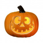 Halloweeni Cushaw Valgustatud Stseeni Seadmise Rekvisiidid &Otilde;&otilde;nes Helendavad Naeratavad Cushaw Kaunistused (Ilma Patareideta) One Size oranž