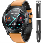 AGPTEK Meeste Nutikell, Spordikell Smartwatch, Veekindel &Uuml;hendatud K&auml;ev&otilde;ru IP68 Fitnessi J&auml;lgija S&uuml;dame l&ouml;&ouml;gisageduse monitor/Une/P