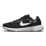 Nike Revolution 6 FlyEase 4E GS Must Valge Laste tossud Tume Suitsuhall DO5065-003 37.5
