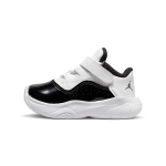 Air Jordan 11 CMFT Low TD Valge Must Beebi Tossud University-Red CZ0906-102 23.5