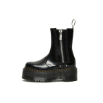 dr. Martens 2976 Max Nahast Platvormiga Chelsea Saapad Mustad Naiste Tossud 26903001 38