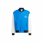 Adidas Originals Trefoil Eriv&auml;ljaanne S&uuml;damega Logo Bomberjakk Unisex Jakk Sinine IK8664 M