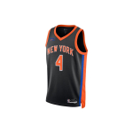 Nike NBA t&auml;hestiku logoga topp, SW f&auml;nn, 2022-2023, Knicks, Rose Ei. 4 Unisex Toppi Must DO9603-010 M