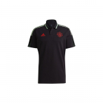 Adidas Manchester United L&uuml;hikeste varrukatega Polo S&auml;rk Meeste Topid Must GR9578 S