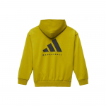 Adidas SS23 Peat&uuml;kk 03 seeria Alphabet kapuutsiga logo Prindi Kootud kapuuts Unisex Topid Oliivroheline IN4242 XL