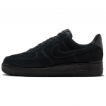 Nike Air Force 1 Kolmekordne Must Suede Naiste Tennised Antratsiit Valge HM9659-001 38.5