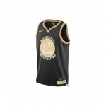 Nike T&auml;he- ja Numbritr&uuml;kiga Korvpallis&auml;rk SW F&auml;nniversioon 23-24 Hooaeg Golden State Warriors Curry 30 Unisex s&auml;rk Must-Kuldne FN5907-053 XL