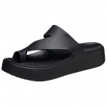 Crocs libisemiskindlad avatud varbaosaga EVA mitte libisevad pl&auml;tud naiste jalatsid must 210834-001 34-35
