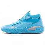Puma Court Rider Lihtsad Mugavad Keskmise K&otilde;rgusega Korvpallijalatsid Unisex Tossud Ookeanisinised 379069-01 44