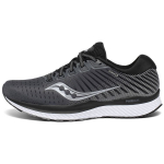 Saucony Guide 13 Stabiilsusega Paelkinnitusega V&otilde;rkmaterjalist Libisemiskindlad Toetavad Kerged Madalad Jooksukingad Meeste jooksujalatsid Must Valge S20548-40