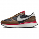 Nike Phoenix Waffle Nahast Mugavad Libisemiskindlad Vastupidavad Madalad Vabaaja Jooksukingad Naiste toss Must Pruun FQ8721-200 36.5