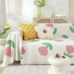 Nordic Style universaalne diivanitekk libisemisvastane katteriie T&auml;ielikult kaetud t&uuml;kid Katte diivanipadi liiv Four Seasons universaalne masinpestav 180*130cm
