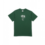 Nike x Stussy Rahvusvaheline T-s&auml;rk Gorge Green Unisex Topid DD3342-341 L