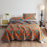 Kahekihiline puuvillane marlpleed &ndash; pikkade kiududega puuvillane uinakuks ja voodikatteks 150*200 Single Towel Blanket