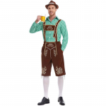 Meeste M&uuml;ncheni Oktoberfestikost&uuml;&uuml;m: Saksa S&auml;rk, Tunked ja M&uuml;ts Kolmeosaline Komplekt Medium