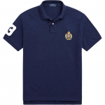 Polo Ralph Lauren Logo Prindiga Vabaaja L&uuml;hikeste Varrukatega Polo S&auml;rk Meestele Polo S&auml;rgid Tumesinine 710935534002 XS