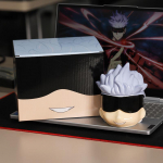 Jujutsu Kaisen Gojo Satoru Keraamiline Kruus, Xia Youjie Keraamiline Tass Kujuke Multikakujuline Kaunistus, Loov K&otilde;rge V&auml;limusega 301-400ml