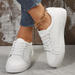 Moodsad Madalad Tossud Valged Kingad Naistele 2025 Kevad ja S&uuml;gis Uued Paelad Madala S&auml;&auml;rega Laua Kingad Vabaaja Suured Suurused Tennise Zapatillas Mujer 35 valge
