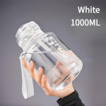 Spordiveepudel Suure mahutavusega Paksustatud Tassid V&auml;litingimustes &Uuml;he Kaanega Topeltjoomine Kaasaskantav Suletud Lekkimiskindel Joogin&otilde;u 1.0L-1.5L