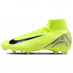 Nike Zoom Mercurial Superfly 10 Pro FG Mad Voltage Pack Unisex Tossud Roheline Must HF9433-700 40.5