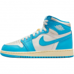 Air Jordan 1 Retro High OG GS UNC Reimagined Laste tossud Sinine Tume-Pulbrisinine Sail FD1437-402 39