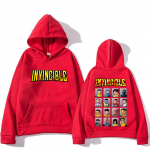 V&otilde;itmatu Mark Superkangelane Kahepoolselt Tr&uuml;kitud kapuutsiga puseroog Meeste Naiste harajuku riided Fliis Pikkade varrukatega Anime hip hop streetwear S