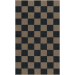 Elutoa vaip libisemisvastane mustusekindel kulumiskindel p&otilde;randamatt must-valge ruuduline vaip kodu kaunistus suured matid 60*90cm