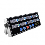 K&ouml;&ouml;gikell CAL-8B Calculagraph Roostevabast terasest Mitmekanaliline Digitaalse kuvariga taimer LED-liidesega Reguleeritav alus H&auml;irefunktsioon US Plug