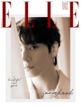 Elle Korea Ajakiri 2026 JAANUAR BTS Jung Kook, BTS Army, Kfashion, KPOP, KSTAR Cover E black