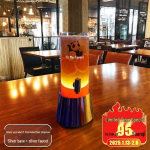 TXRMDX Uuendatud helendav joogidosaator kraaniga 2.0L