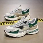 Suvine Mood V&otilde;rk Meeste Tossud Hingavad Vabaaja Tennised V&auml;lisjalatsid Meestele Mugavad Platvormjalatsid Zapatillas Informales 44 roheline