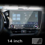 For Lexus NX NX450H NX350 NX250 NX350H 2022 Car GPS navigation Screen Tempered Glass Protector Film Auto Interior 9.8 inch