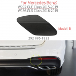 Mercedes W292 W166 Autole Tagumise Kaitseraua Veokonksu Kate Kork Must Benz GLE GLS Klassile GLE300 GLE350 GLS450 GLS550 1668858322 Model B