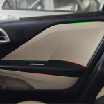 Pehmest nahast ukse k&auml;etoe kate Honda City 2015 2016 2017 4tk auto stiilis uksepaneeli k&auml;etoe nahakatte kleebis DoorArmrestCustomize