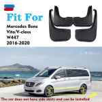 Poriklapid Mercedes Benz VITO V CLASS W447 PORAKAITSE SPLASH MUD FLAP GUARD FENDER PORDIKAITSED AUTO TARVIKUD AUTO STYLINE 4TK
