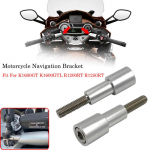 Sobib BMW R1200RT R1250RT K1600GT K1600GTL K1600B 2014- Mootorratta Pikendusvarras Toetusega Mobiiltelefoni Navigatsioon 1 PCS
