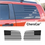 2xRear Window Decal n US Flag Sticker Trim Cover For Dodge Nitro 07-2012