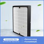 Air Purifier 225*215*20mm For filter HEPA + Activated Carbon Composite Multifunctional Filter