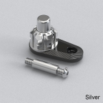 Uus CNC mootorratta seisupiduri l&uuml;liti poolautomaatne juhtlukk originaalmootorratta piduri siduri heebli jaoks 1 komplekt h&otilde;be