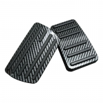 For Honda 10th Accord and ninth Accord accelerator pedals, featuring non perforated carbon fiber patter 2pc