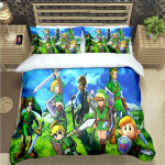 Moodne Klassikaline P&otilde;nev M&auml;ng Z-ZELDA Tr&uuml;kiga Voodipesukomplektid Vooditarvete Komplekt Tekikott Vooditekkide Komplekt Voodipesukomplekt Luksuslik Kingitus EU Twin 135x200cm