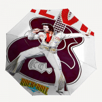 1 tk ELVIS ROCK 'N' ROLL Automaatselt avanev, tuulekindel, kompaktne reisivari, kingitus s&uuml;nnip&auml;evaks, j&otilde;uludeks, &auml;riks 93081