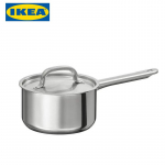 IKEA 365+ 2L roostevabast terasest kaanega kastrul