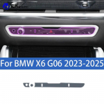 For BMW X6 G06 -2025 Car interior center console protective sticker interior decorative strip TPU protective sticker refit Right-hand drive