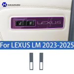 For LEXUS LM -2025 Car interior center console protective sticker interior decorative strip TPU protective sticker refit Right-hand drive