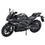 1/12 Yamaha YZF-R3 R3 Sulamist T&auml;navasportmootorratta Mudel Valatud Metallist M&auml;nguasi Ringrajas&otilde;idu Mootorratta Mudel Heli Valgus Laste Kingitus must