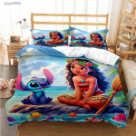 &Otilde;mblus Multikas L&otilde;igatud Aastaringselt Tekikate Tekk Voodipesu Komplekt Pehme Tekikate Ja Padjap&uuml;&uuml;rid &Uuml;he/Kahekohaline/Kuninganna/Kuningas EU Single(135*200cm)3pcs