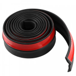 V&auml;limised liistud Auto asendus 2,5M 60mm laiusega kummiriba Auto esikaitseraua huul Auto huule seeliku kaitsja