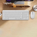 Logitech K580 &otilde;huke juhtmevaba Bluetooth-klaviatuuri ja hiire komplekt, valge